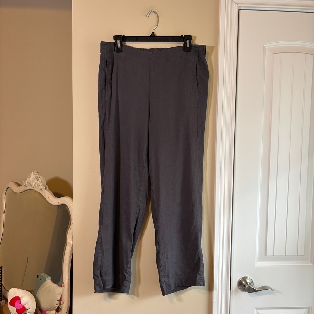 Linen Blend work pants